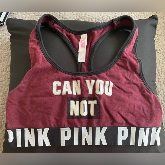 Victoria's Secret Pink Sports Bra Small - Picture 7 of 9